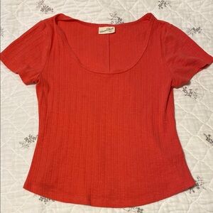 Universal Thread Red Short Sleeve Tee